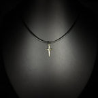 Collier Croix Fine
