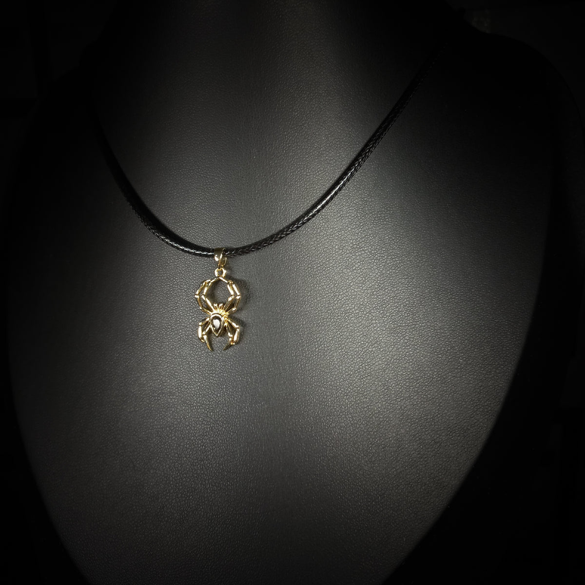 Collier Araignée Dorée