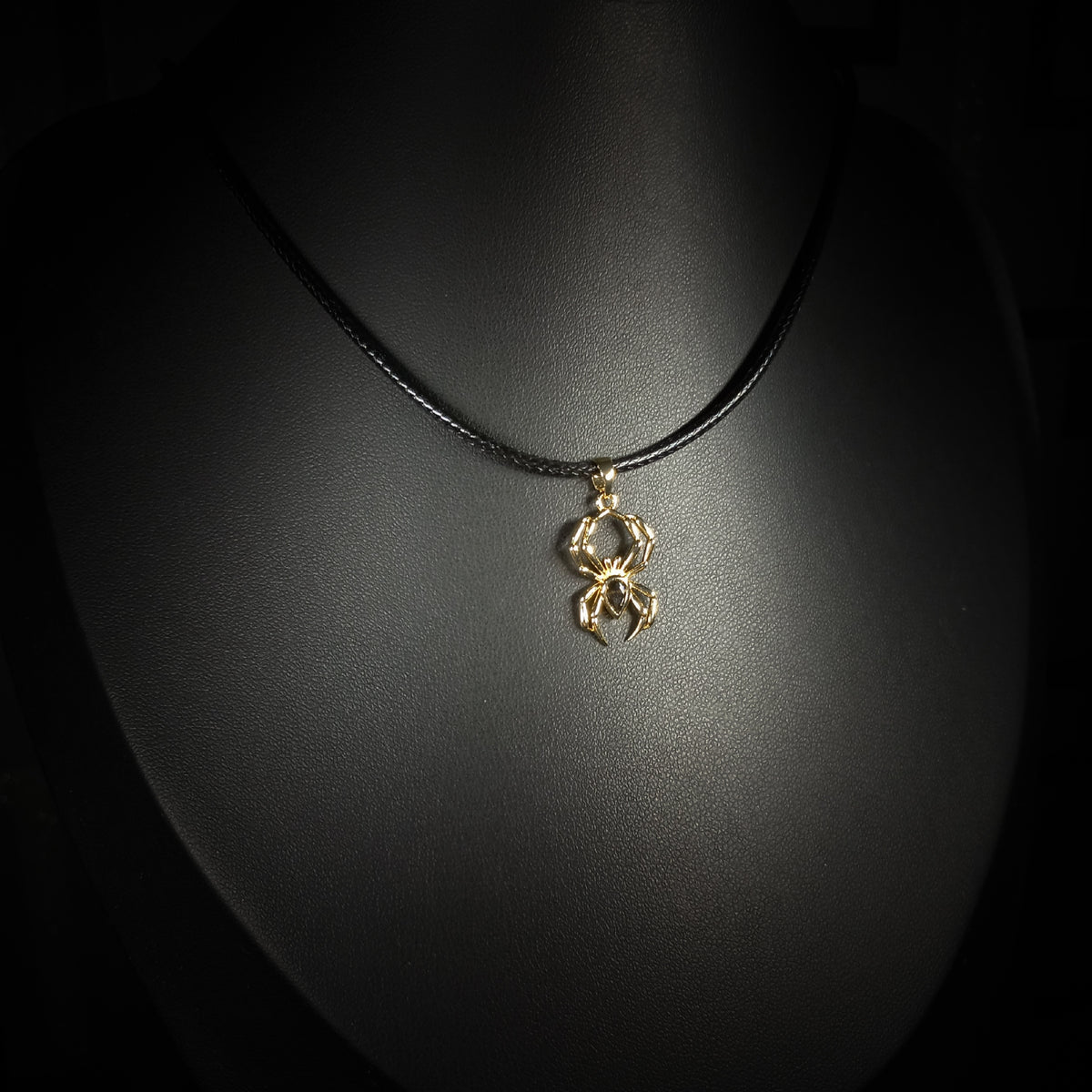 Collier Araignée Dorée