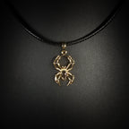 Collier Araignée Dorée