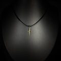 Collier Étoile à Quatre Pointes Dorée