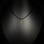 Collier Étoile à Quatre Pointes Dorée
