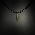 Collier Étoile à Quatre Pointes Dorée
