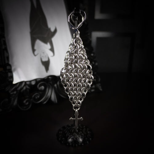 Boucles d'Oreilles Mailles Sacrées