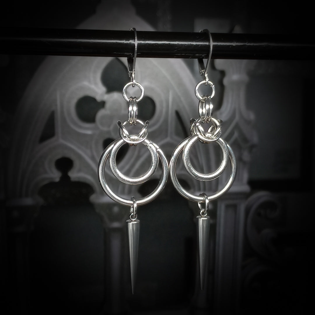 Boucles d’Oreilles à Pointe