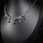 Collier Midnight – Steel Pearl