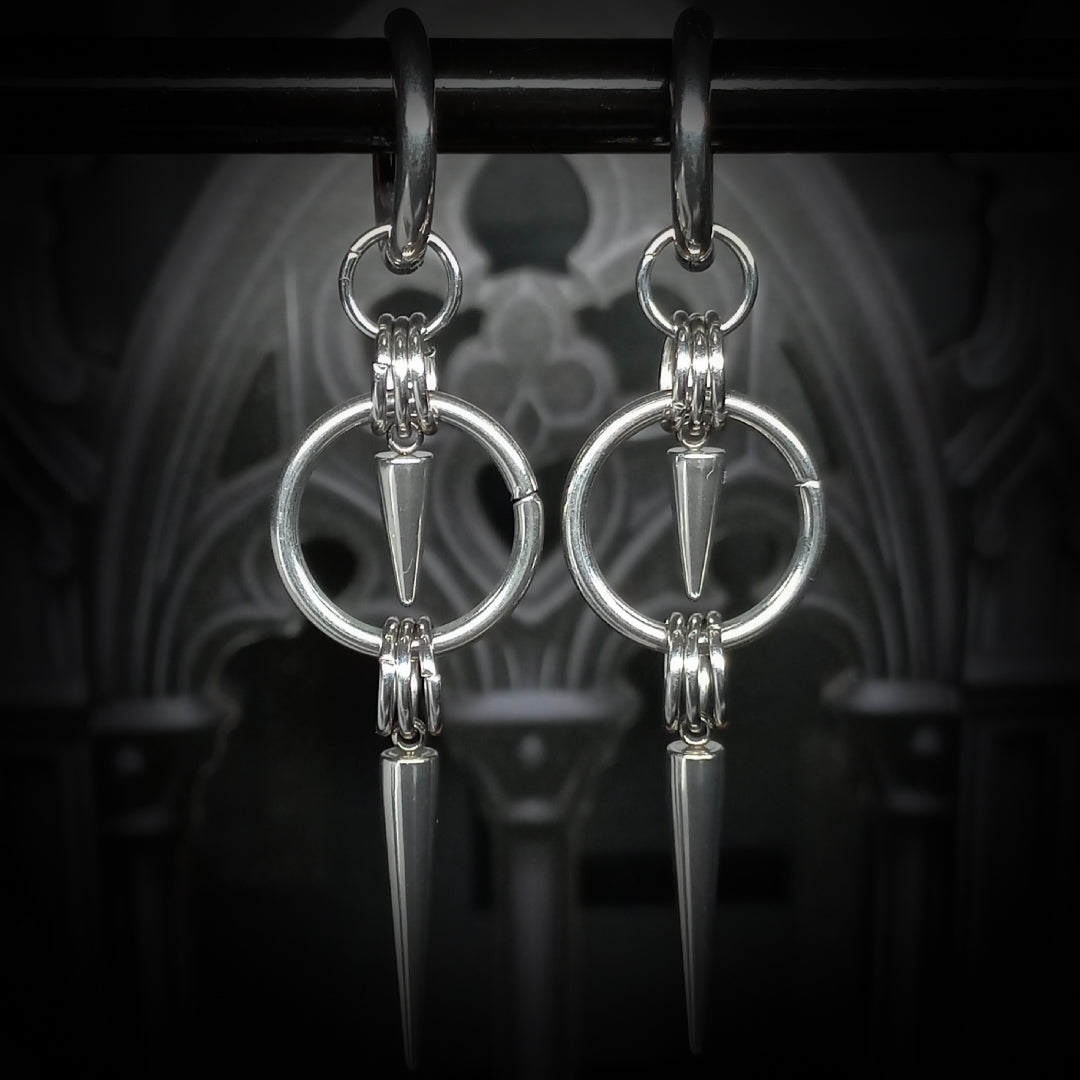 Boucles d’Oreilles à Pointes