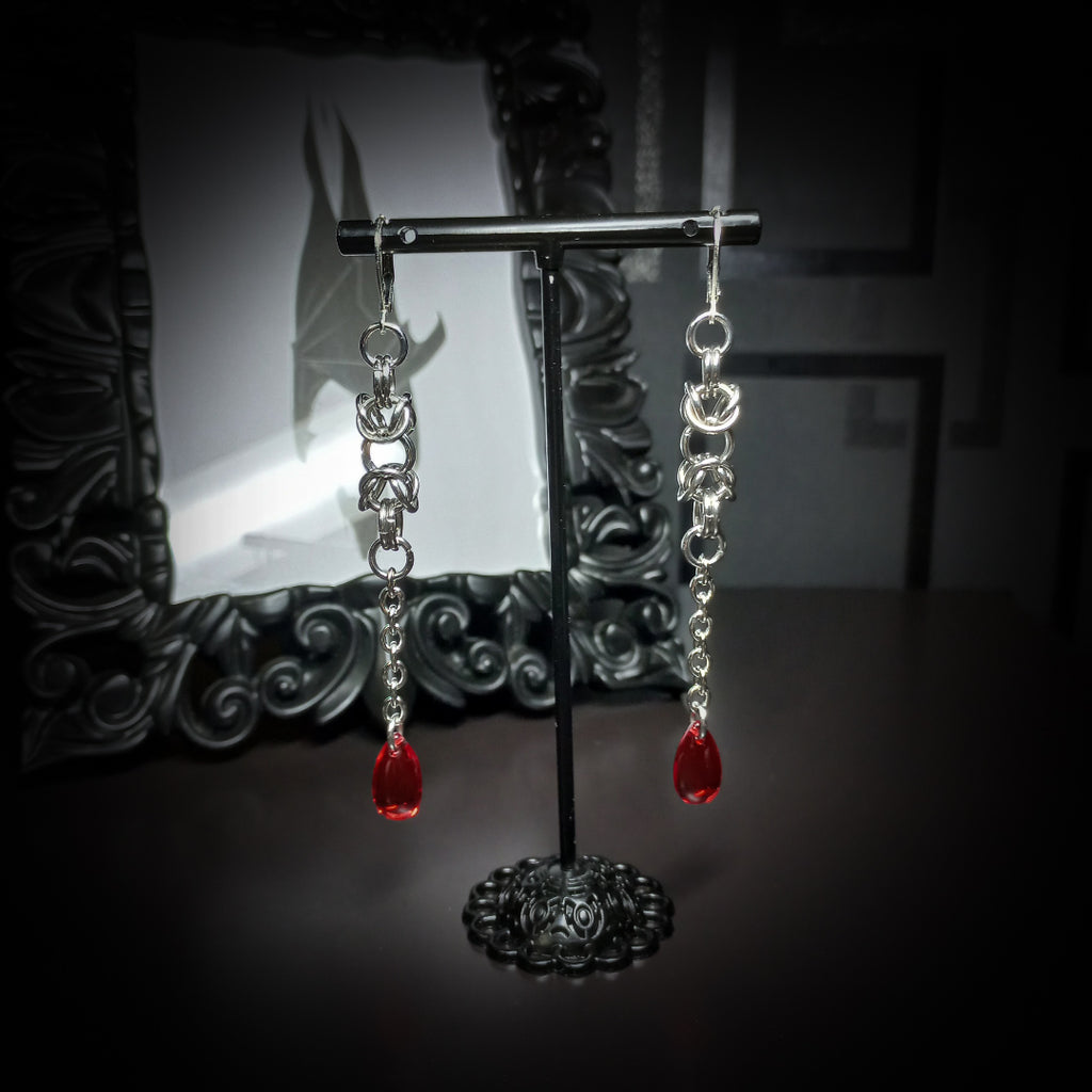 Boucles d’Oreilles Sanguis Byzantium