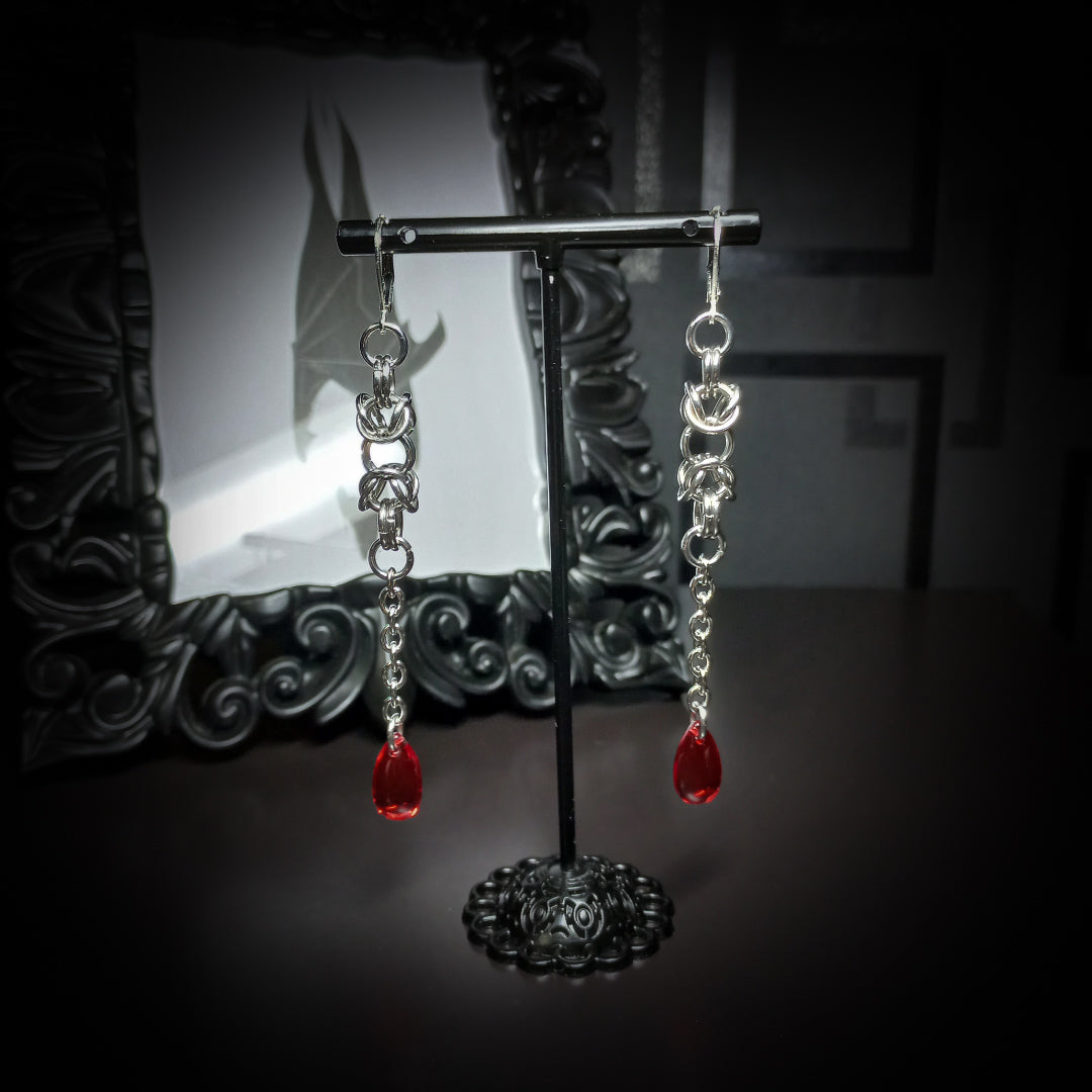 Boucles d’Oreilles Sanguis Byzantium