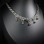 Collier Midnight – Steel Pearl