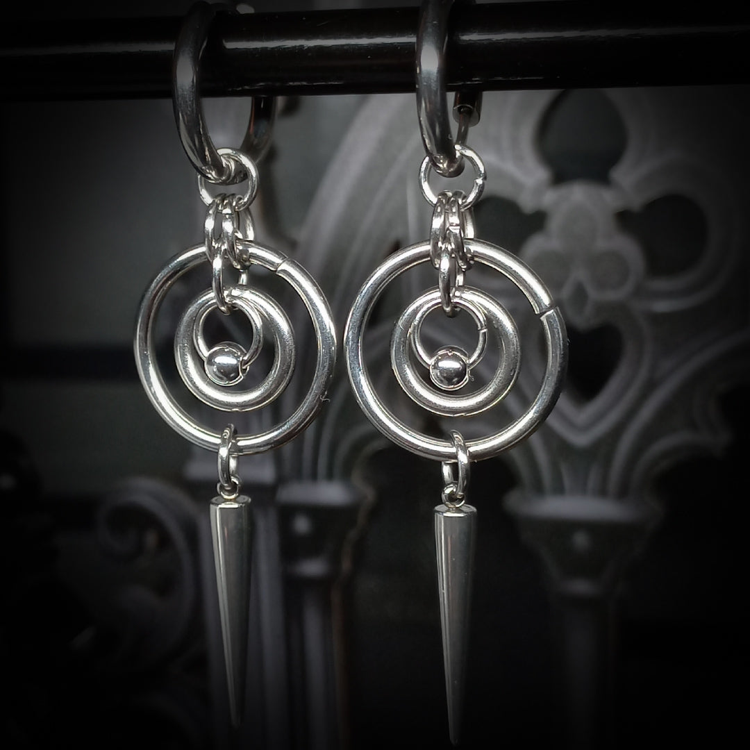 Boucles d’Oreilles à Pointe
