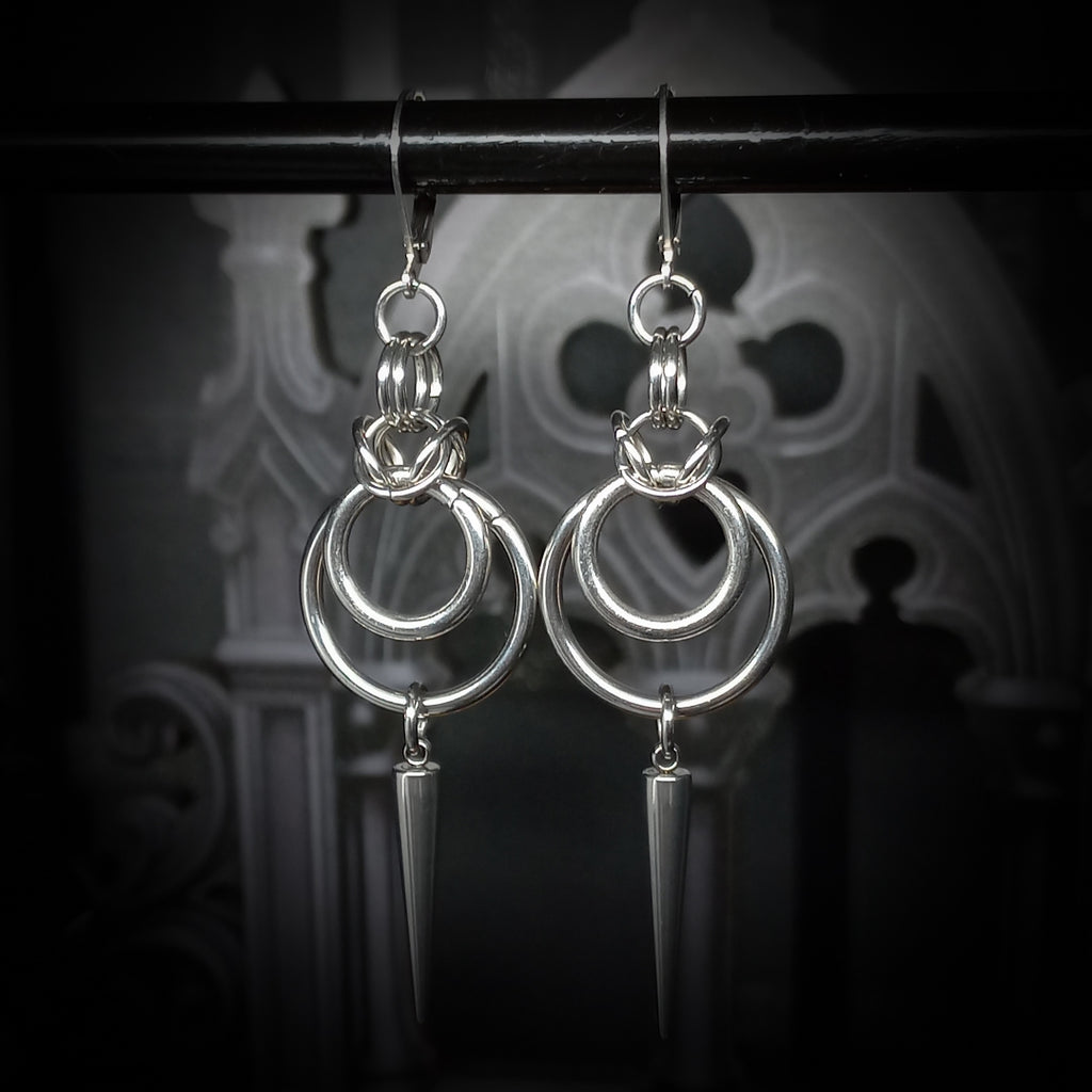 Boucles d’Oreilles à Pointe