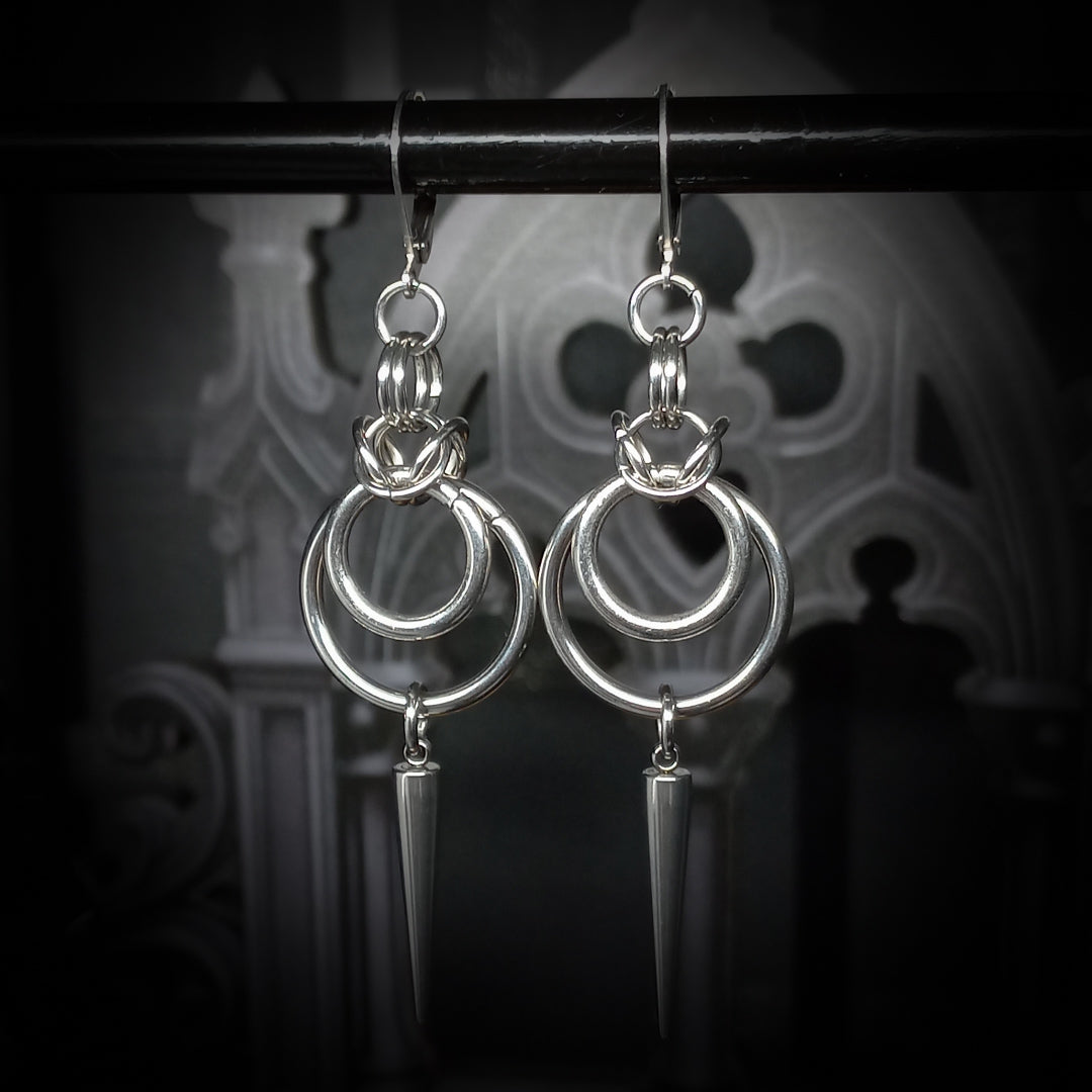 Boucles d’Oreilles à Pointe