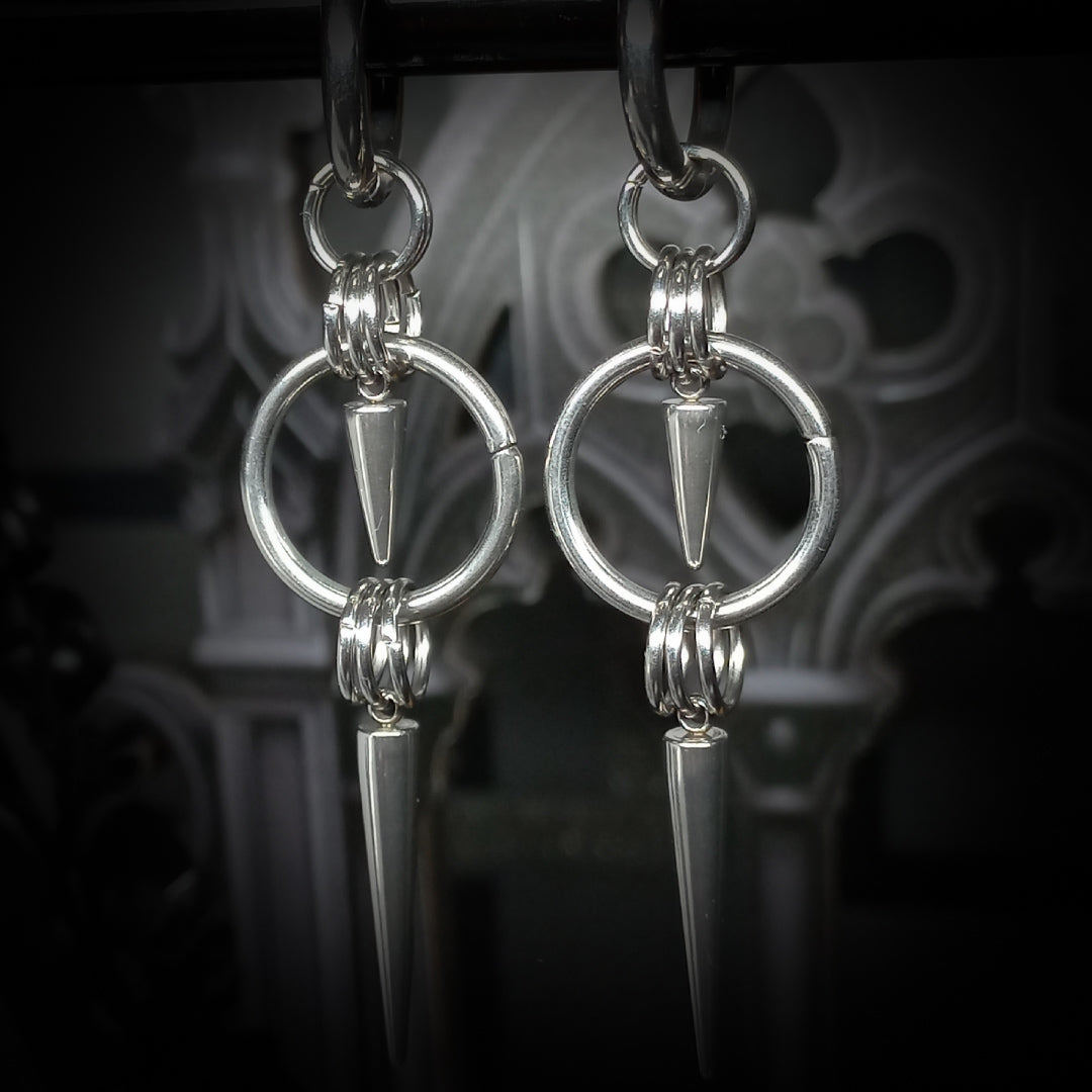 Boucles d’Oreilles à Pointes