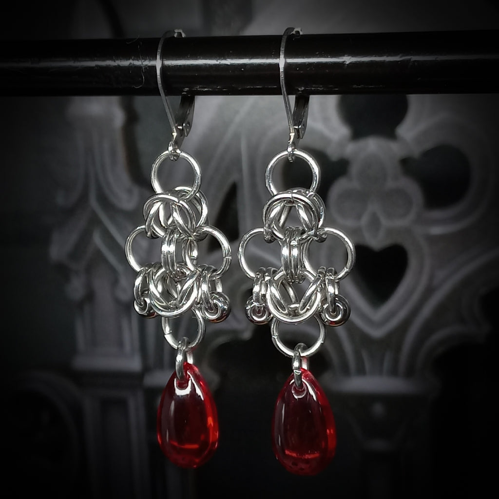 Boucles d’oreilles Bloodline – Blood Pearl