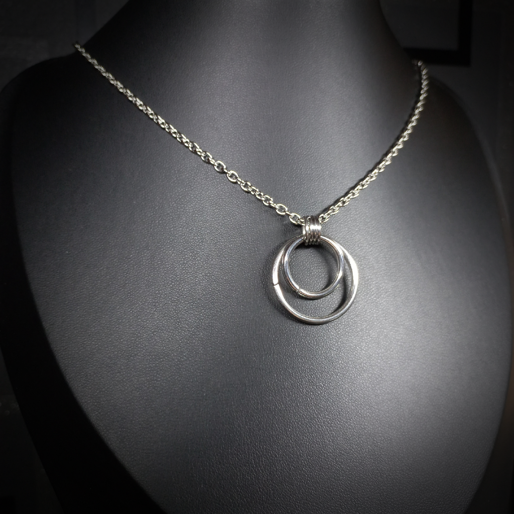 Collier Double Anneaux