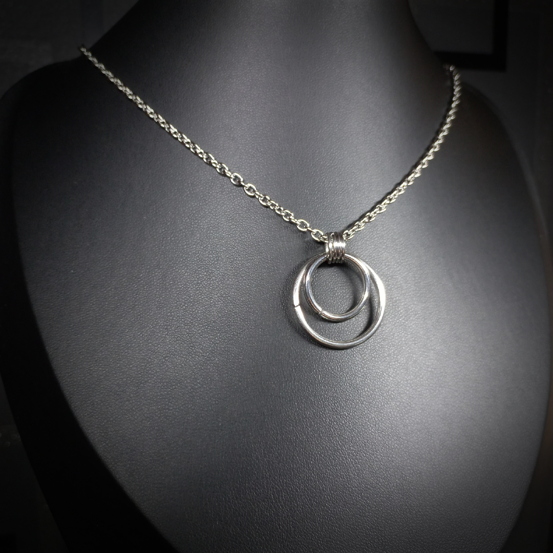 Collier Double Anneaux