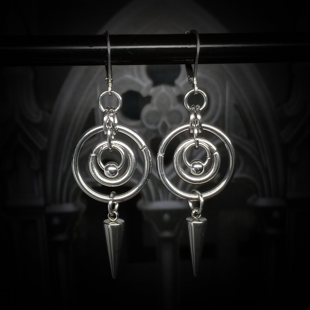 Boucles d’Oreilles à Pointe