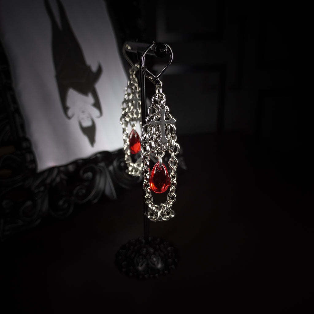 Boucles d’Oreilles Crypte