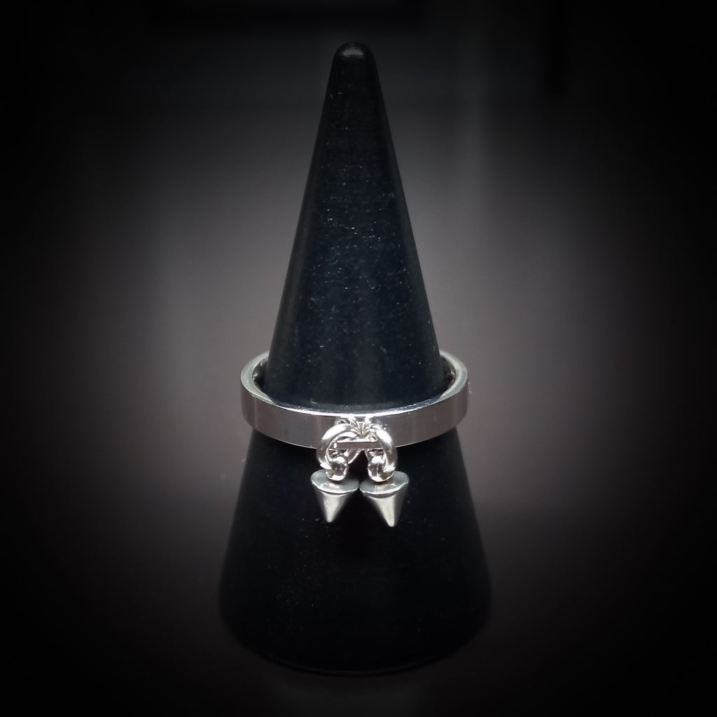 Bague à Pointes Pendantes