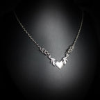 Collier Cœur Démoniaque Ailé