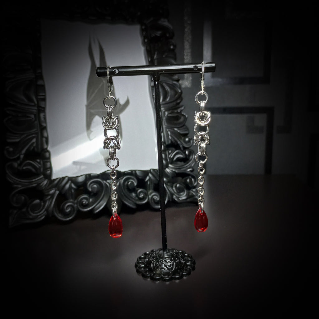 Boucles d’Oreilles Sanguis Byzantium