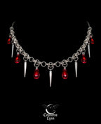 Collier Nightfall – Mailles Sanguines