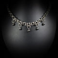 Collier Midnight – Steel Pearl