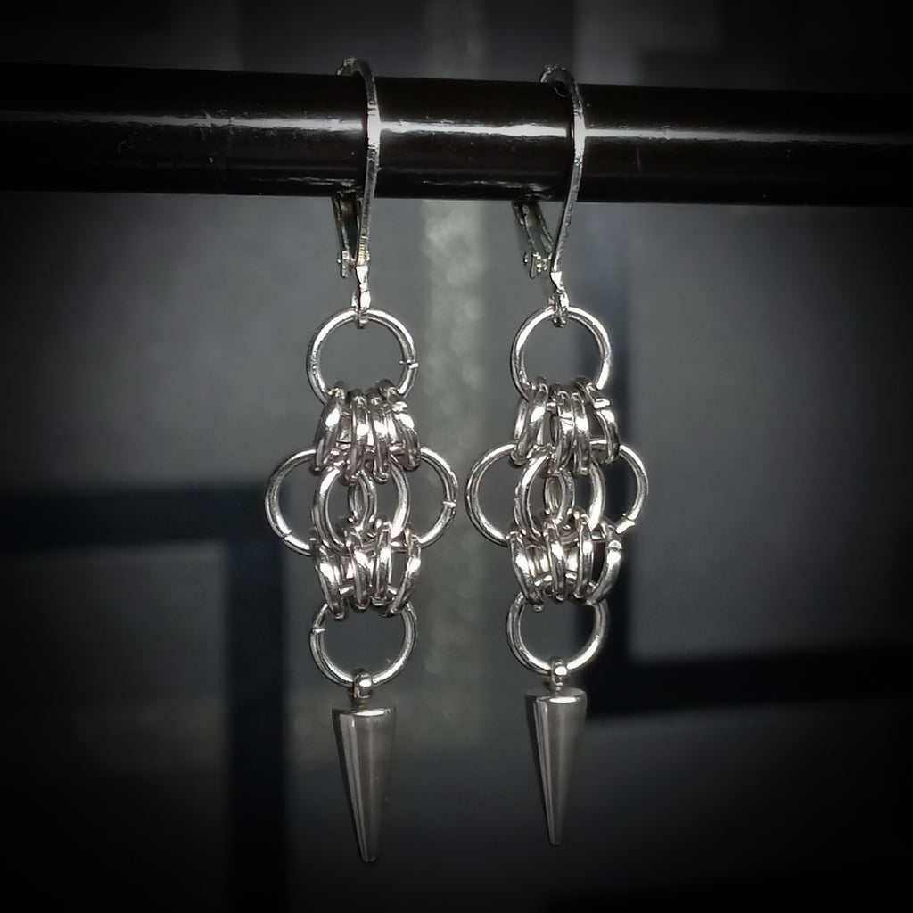 Boucles d’Oreilles à Pointe