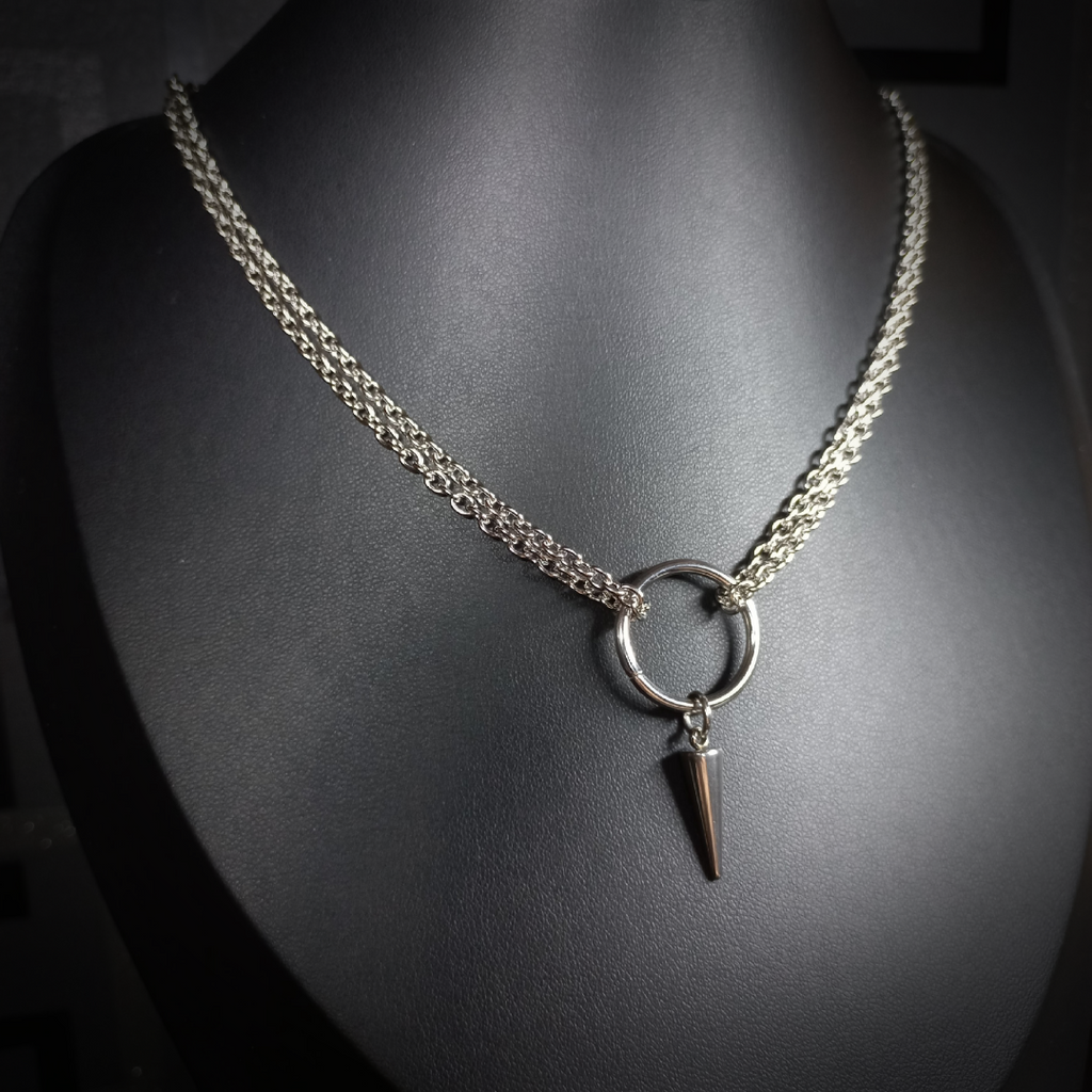Collier Anneau & Pointe