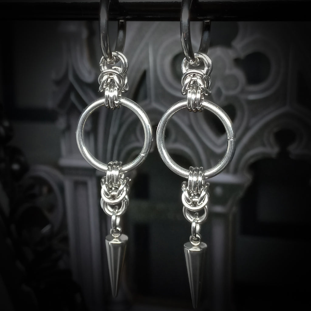 Boucles d’Oreilles à Pointe