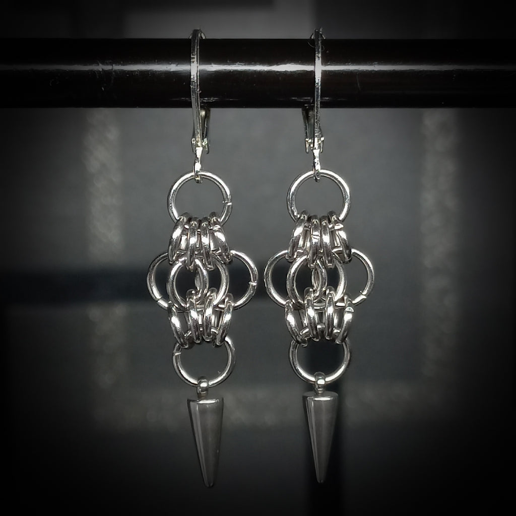 Boucles d’Oreilles à Pointe