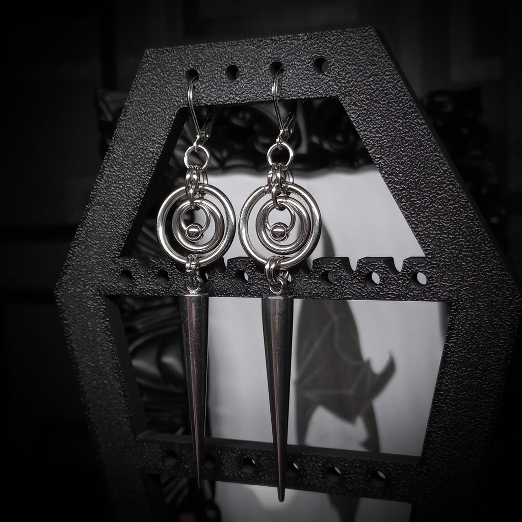 Boucles d’Oreilles à Grande Pointe