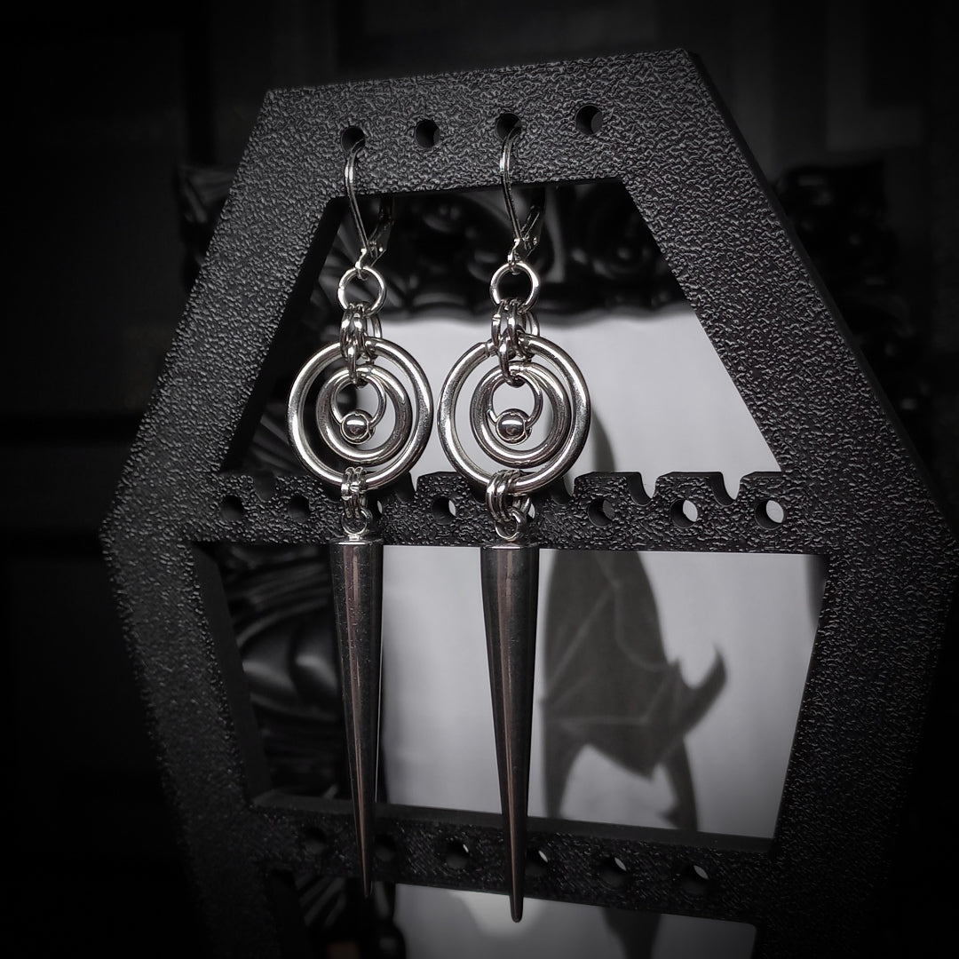 Boucles d’Oreilles à Grande Pointe
