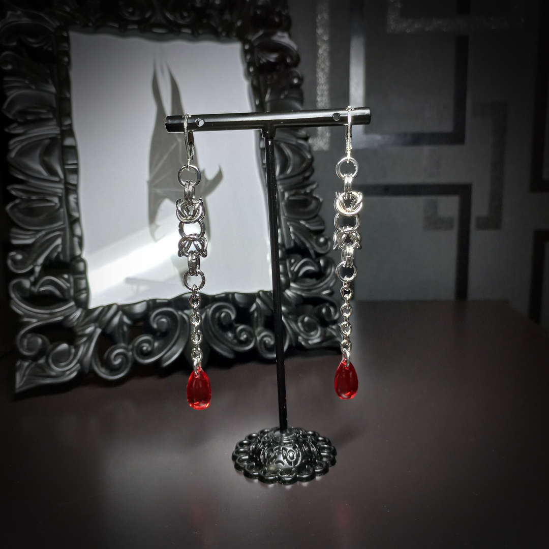 Boucles d’Oreilles Sanguis Byzantium