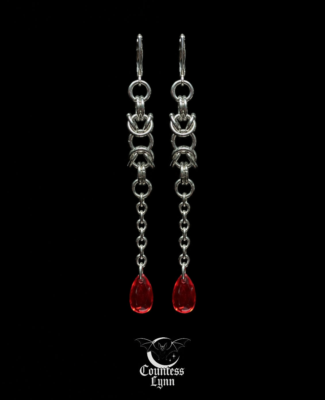 Boucles d’Oreilles Sanguis Byzantium