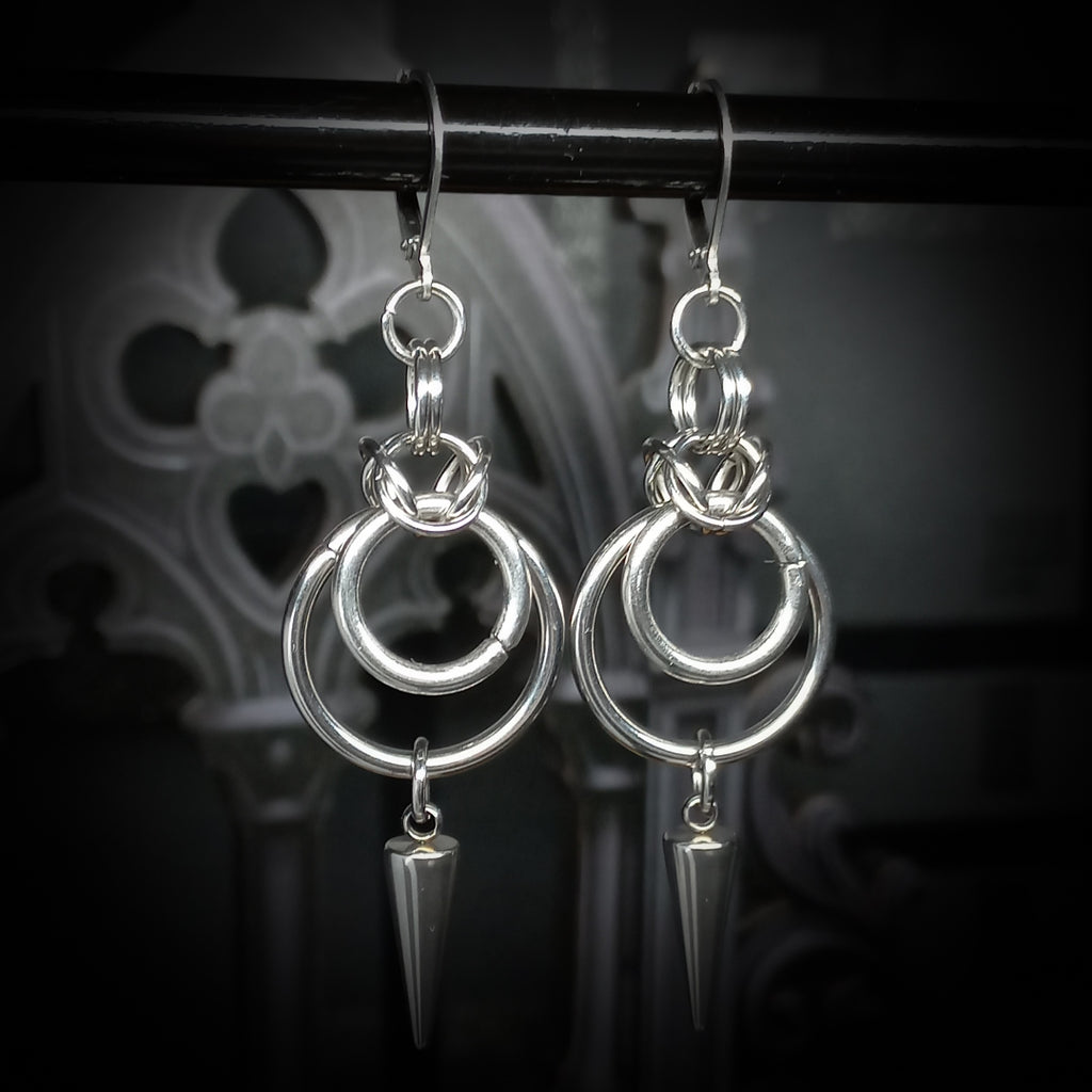 Boucles d’Oreilles à Pointe