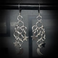 Boucles d’Oreilles Lune & Étoiles