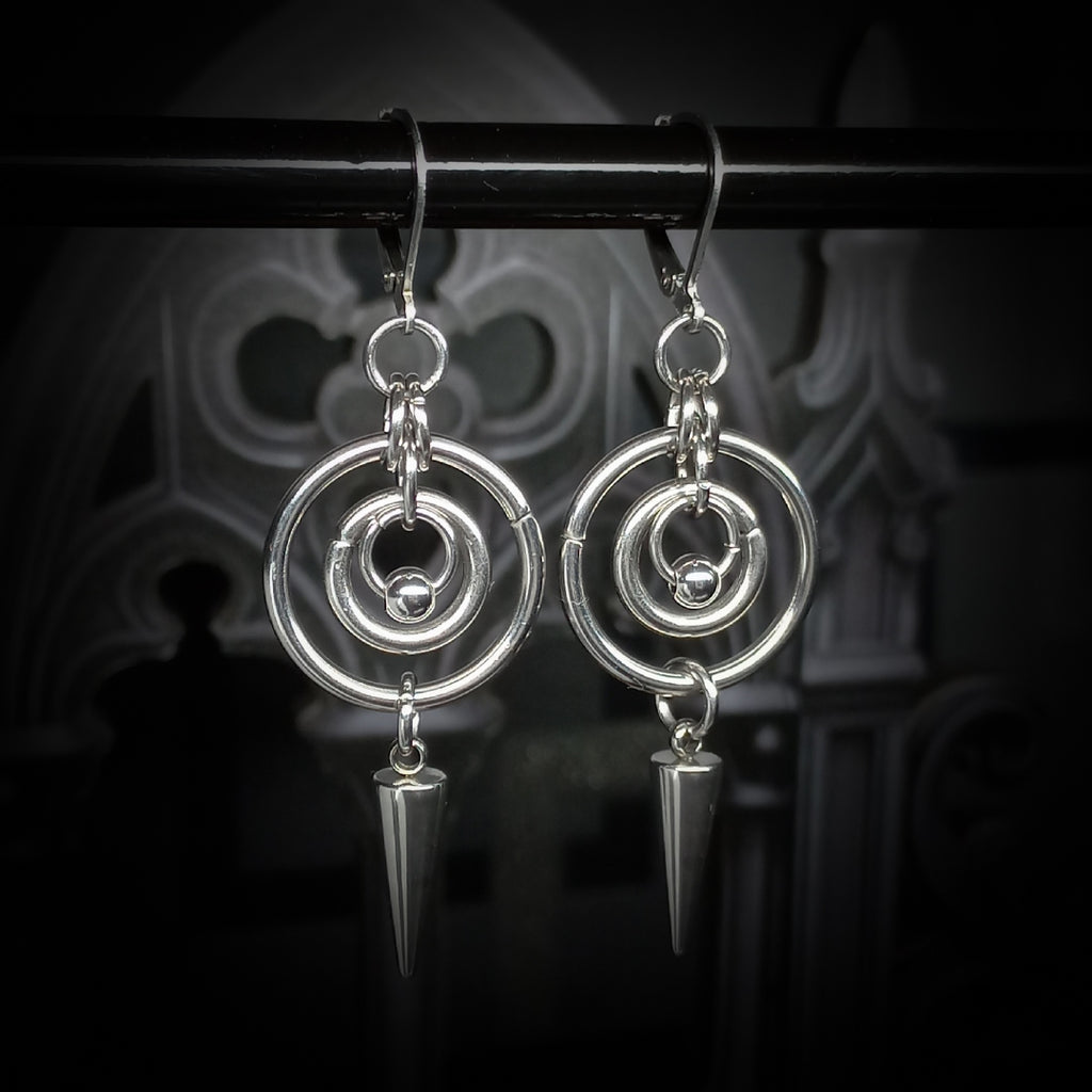 Boucles d’Oreilles à Pointe