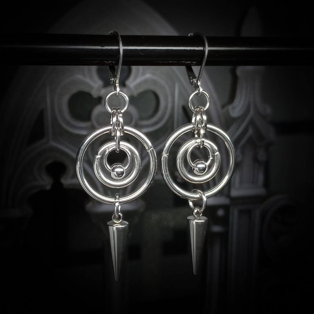 Boucles d’Oreilles à Pointe