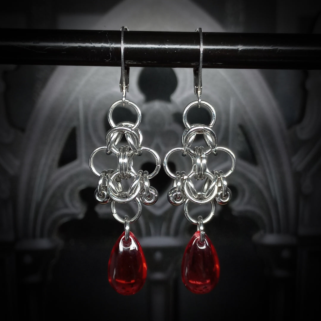 Boucles d’oreilles Bloodline – Blood Pearl