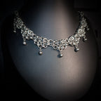 Collier Dentelle Métallique
