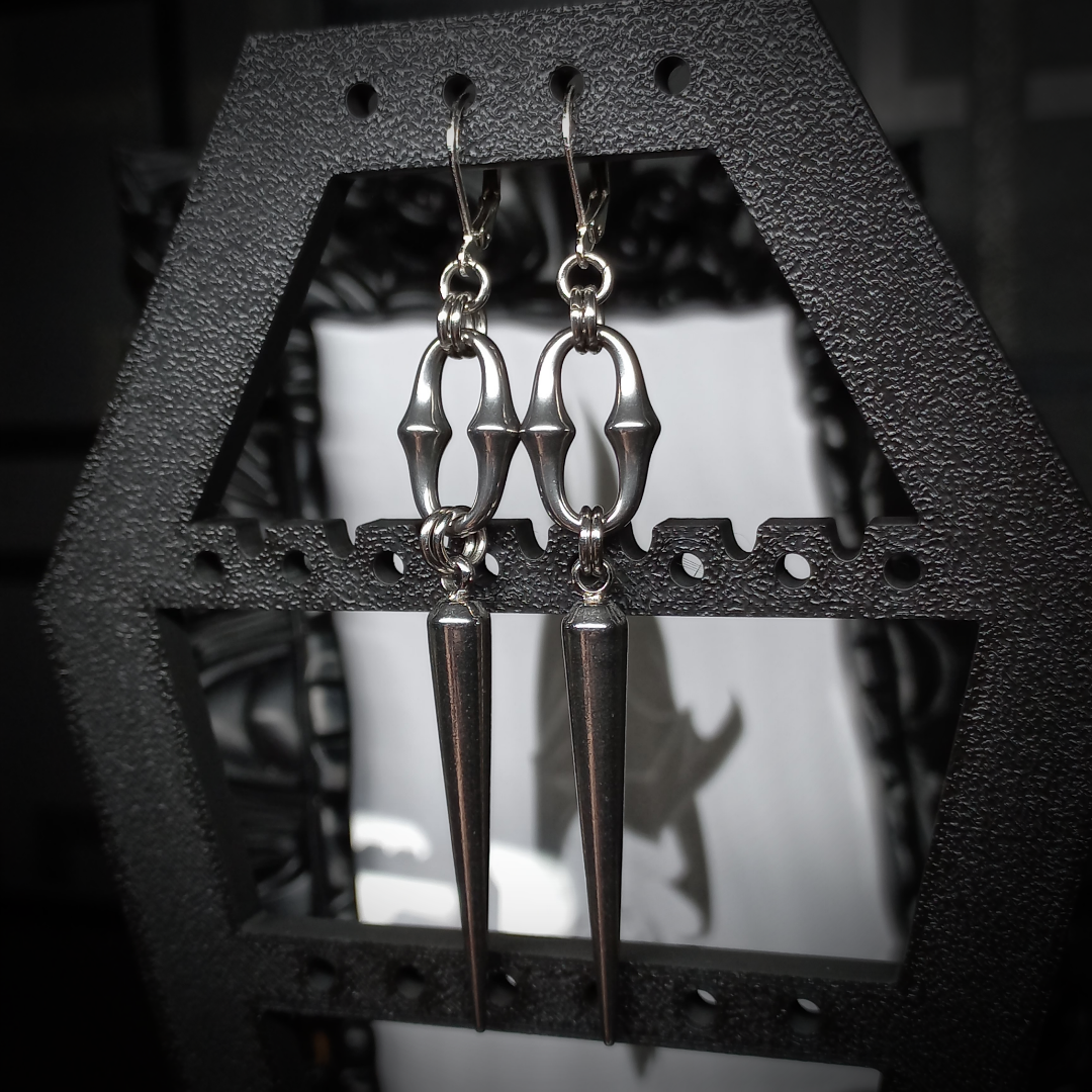 Boucles d’Oreilles à Grande Pointe