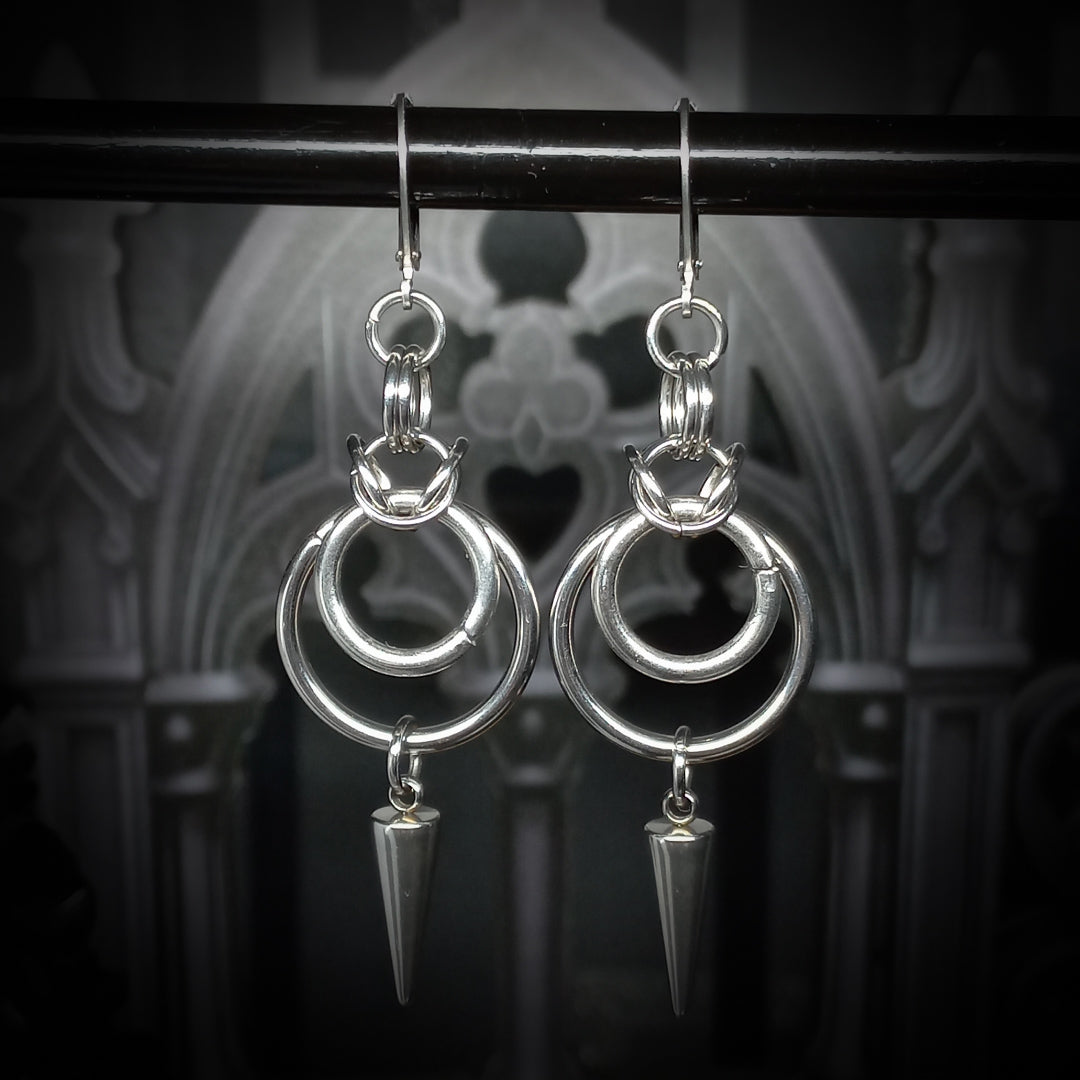 Boucles d’Oreilles à Pointe