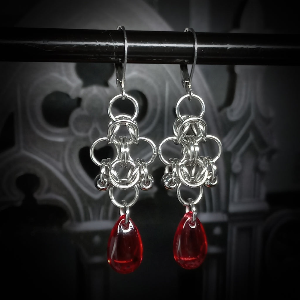 Boucles d’oreilles Bloodline – Blood Pearl