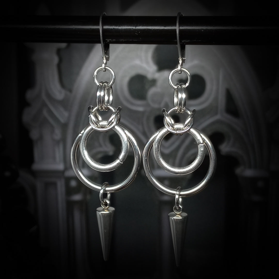 Boucles d’Oreilles à Pointe