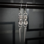 Boucles d’Oreilles Byzantines à Pointe