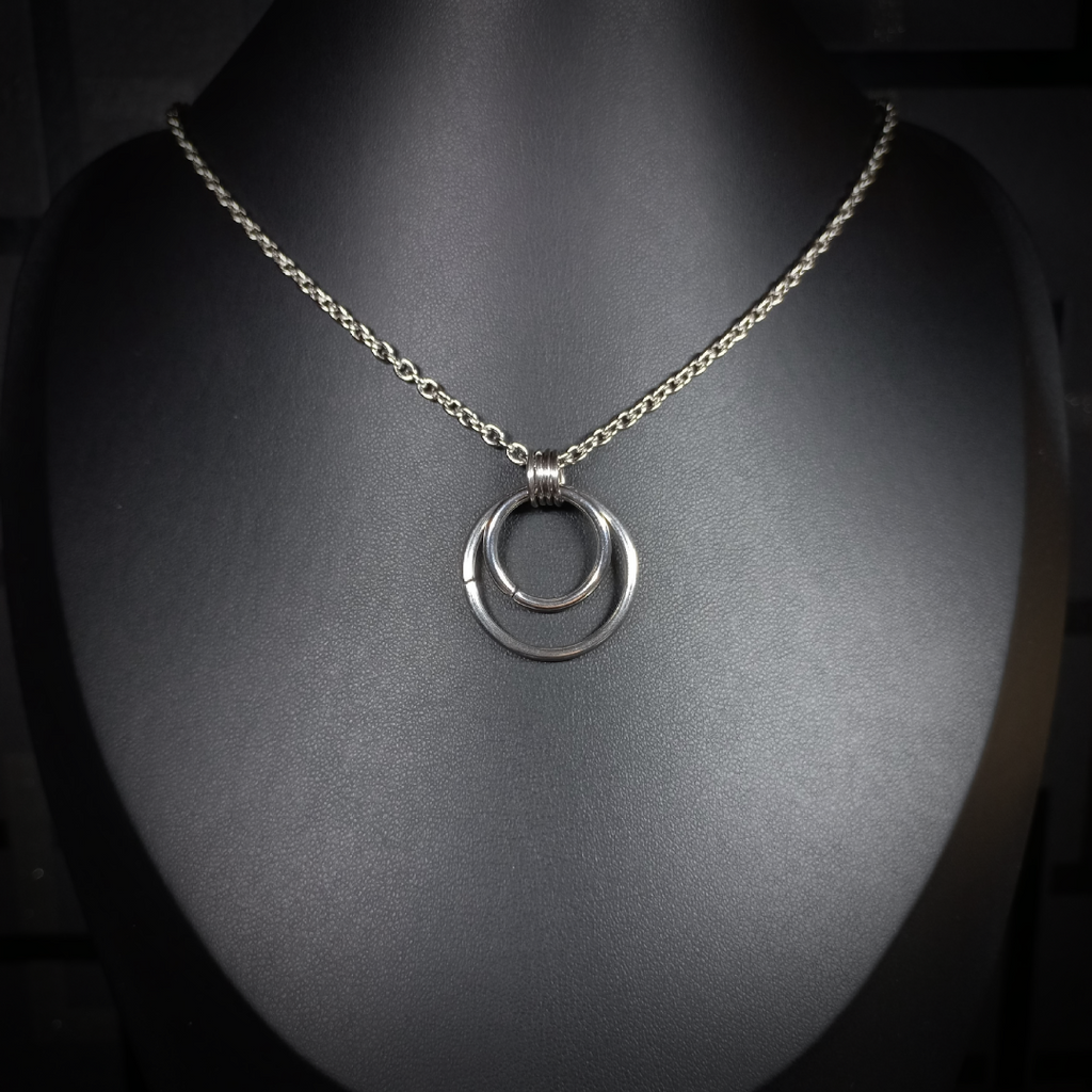 Collier Double Anneaux