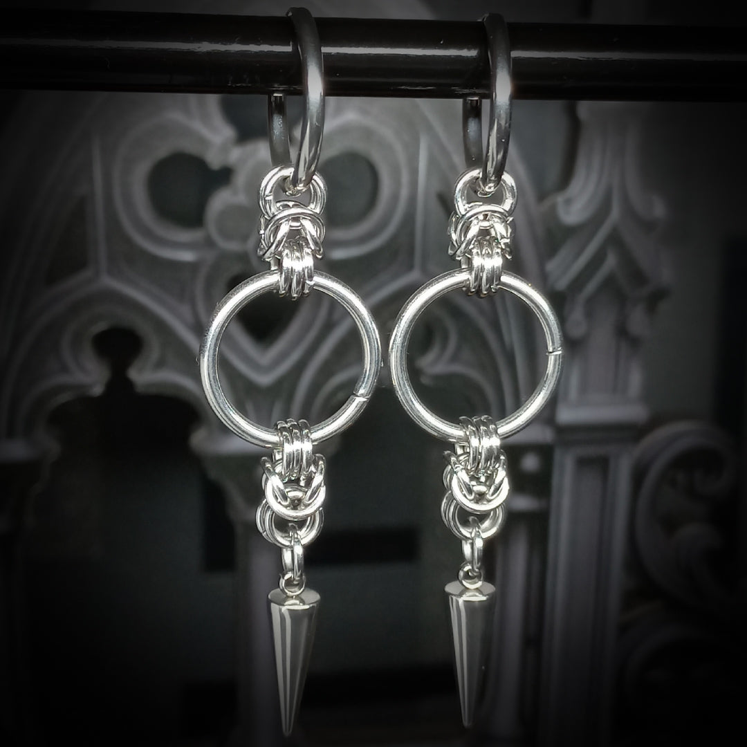 Boucles d’Oreilles à Pointe